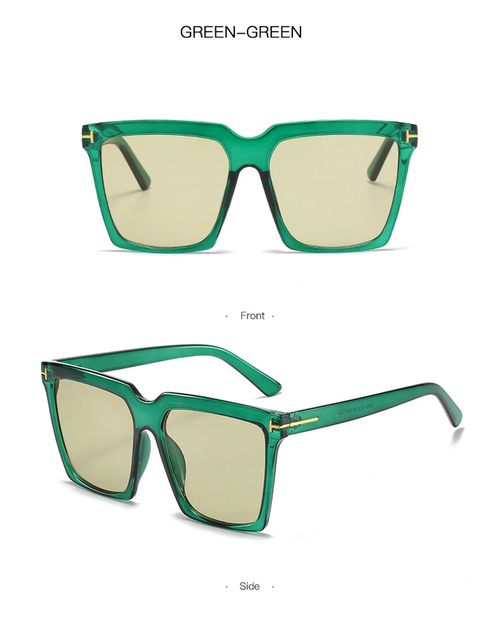 Square Sunglasses Women 2024 Sun Glasses Female Glasses