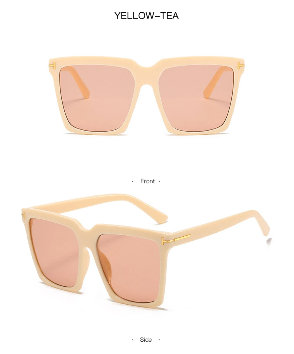 Square Sunglasses Women 2024 Sun Glasses Female Glasses