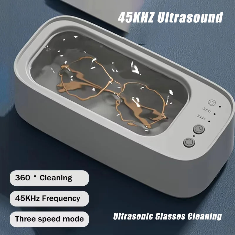 Ultrasonic Glasses and jewelry cleaner