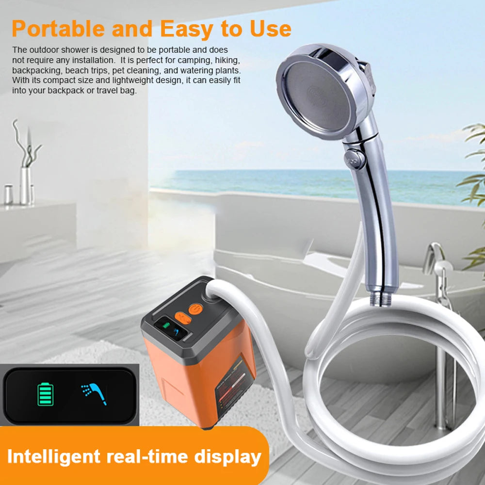 Portable Camping Shower Outdoor Electric Shower