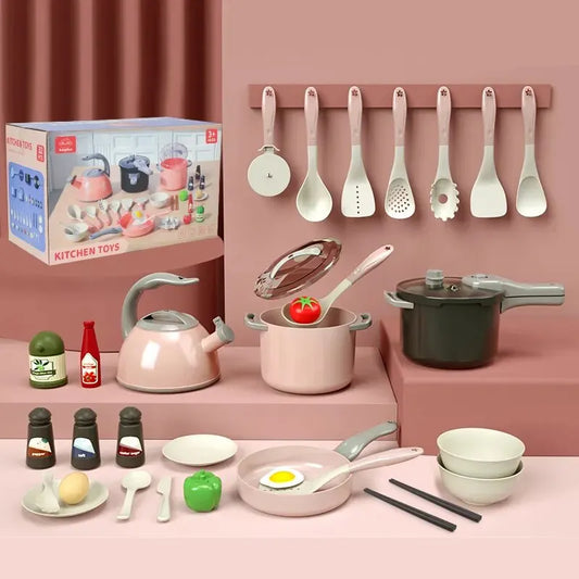 Kids Play Kitchen Set