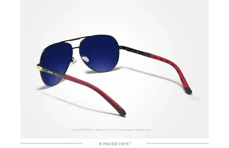 KINGSEVEN New Fashing Men’s Sunglasses High Quality Aluminum Luxury