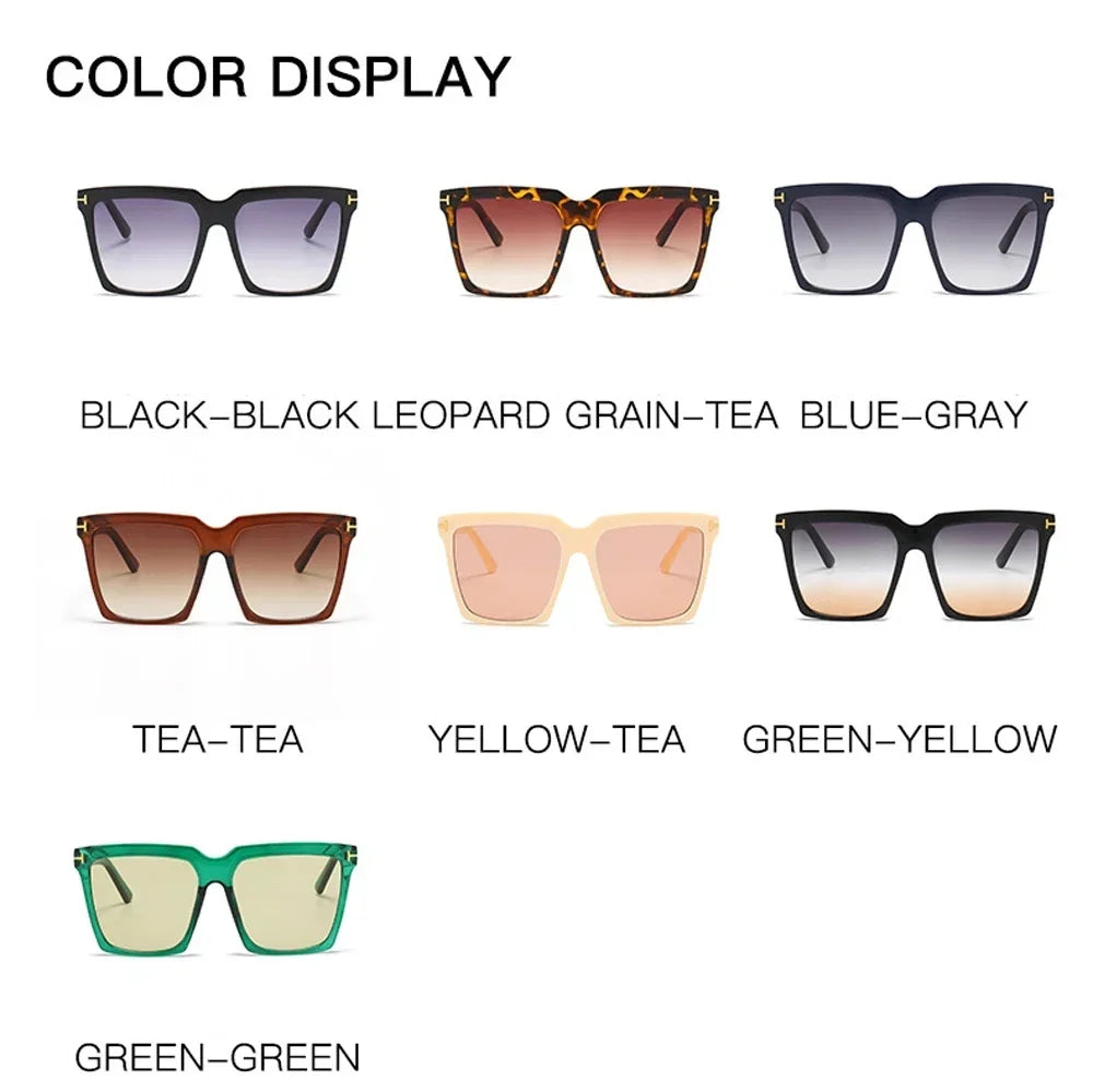 Square Sunglasses Women 2024 Sun Glasses Female Glasses